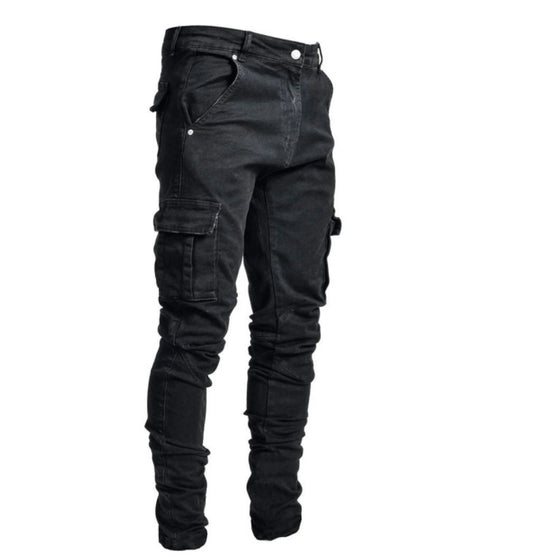 Driprime Streetwear Cargo Skinny Jeans (Men's)