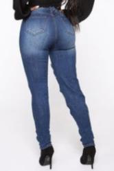 Driprime DimePiece TM. Ripped Skinny Jeans (Women's)