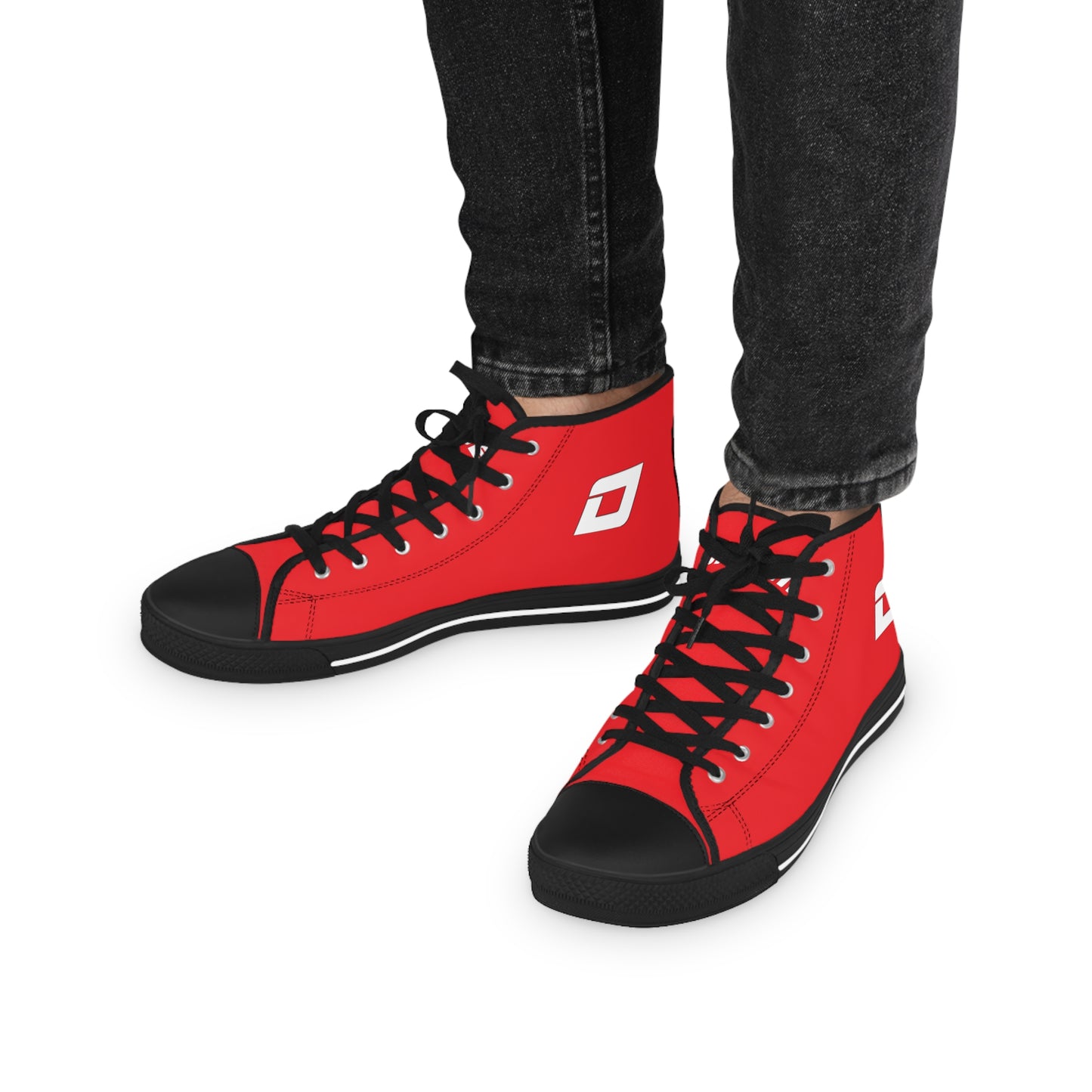 Driprime Streetwear D Slant Reverse Logo TM. High Tops (Men's)