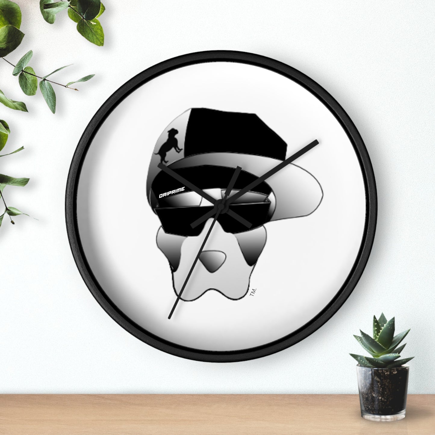 Driprime Streetwear DripDecor TM. Wall Clock