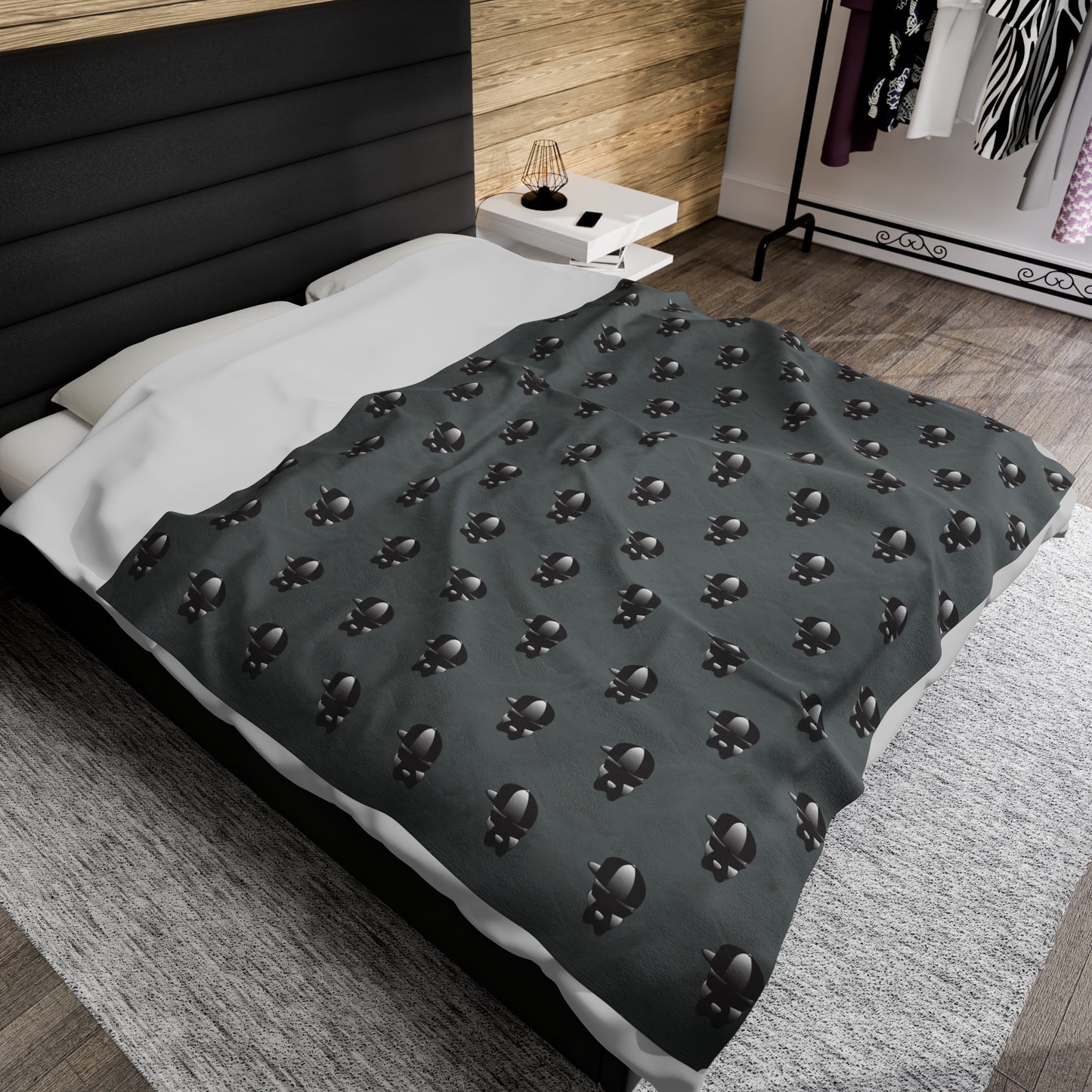 Driprime Streetwear DripDecor TM. Velveteen Plush Blanket