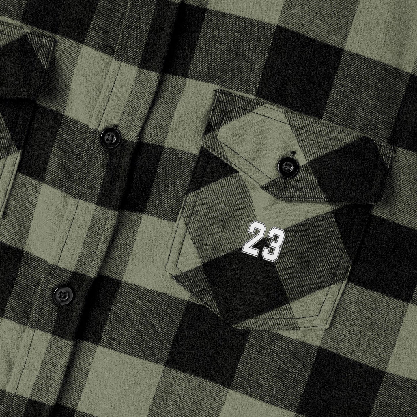 Driprime Streetwear Flannel Shirt Iconic 23 GOAT (Men's)