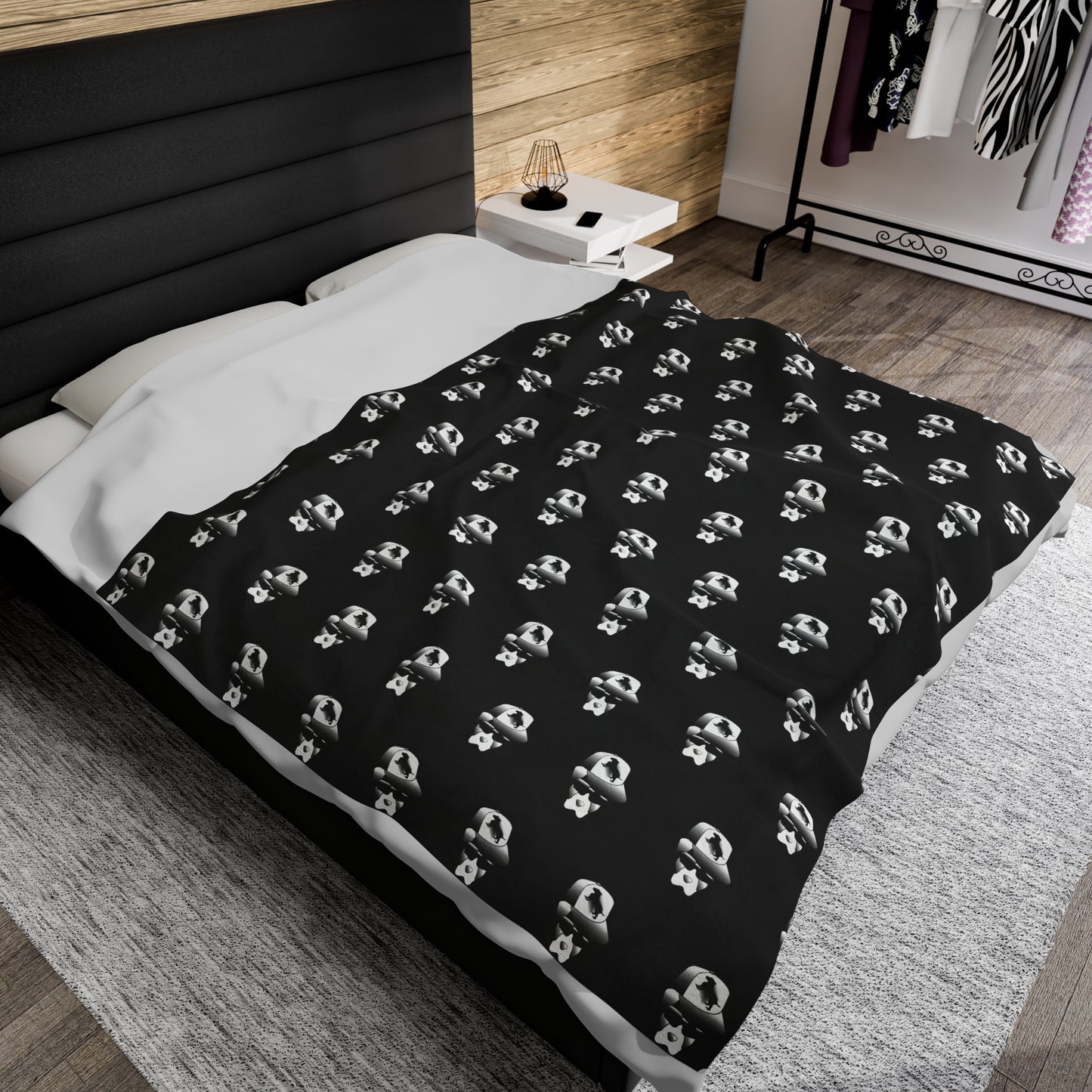 Driprime Streetwear DripDecor TM. Velveteen Plush Blanket