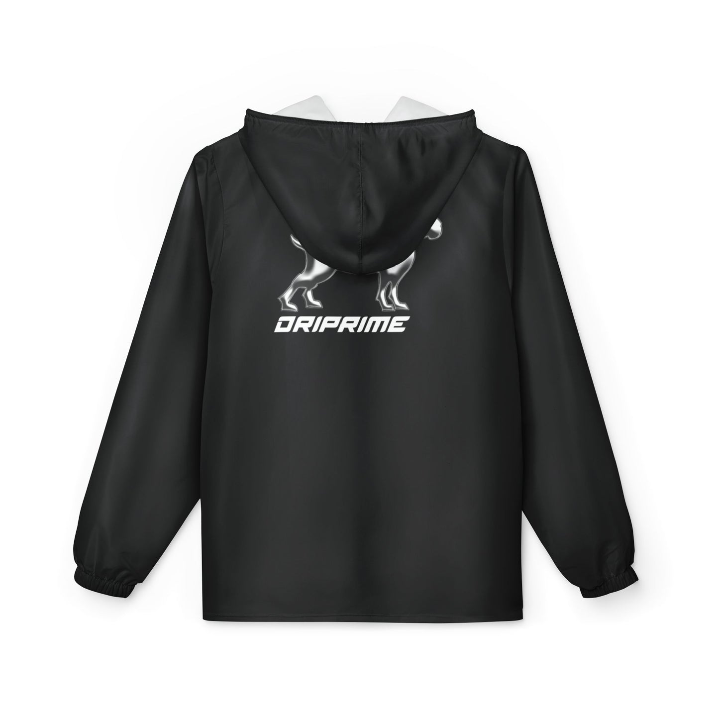 Driprime Streetwear Iconic Dog TM. Windbreaker Hoodie (Men's)