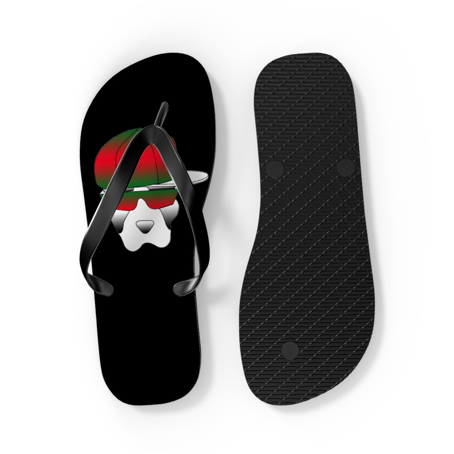 Driprime Streetwear Character Flip Flops (Men's)