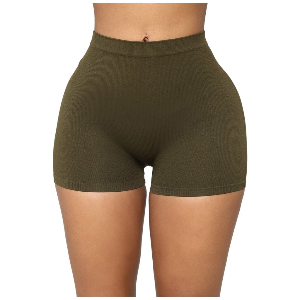 Driprime DimePiece TM. High Waist Stretch Shorts (Women's)