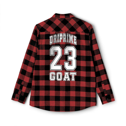 Driprime Streetwear 23 GOAT Flannel Shirt (Men's)