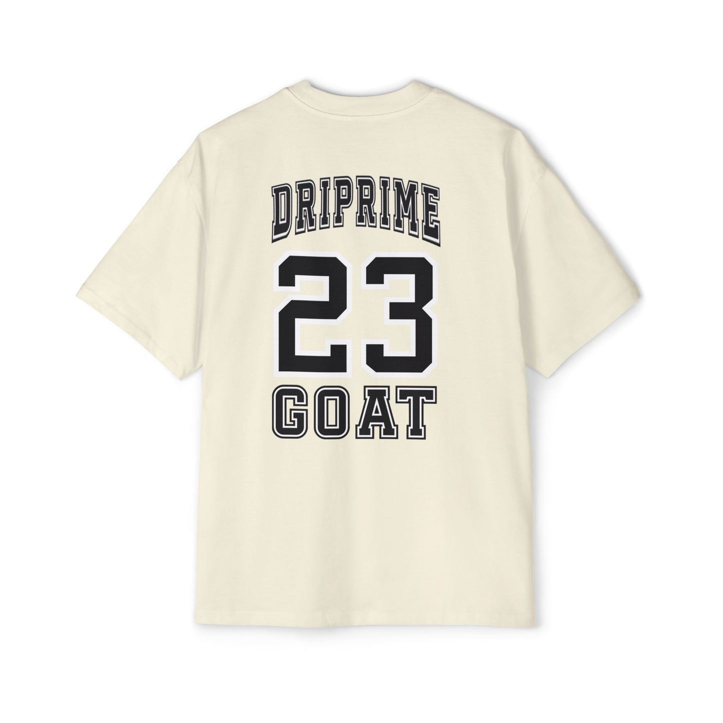 Driprime Streetwear Oversized Boxy T-Shirt 23 Goat (Men's)