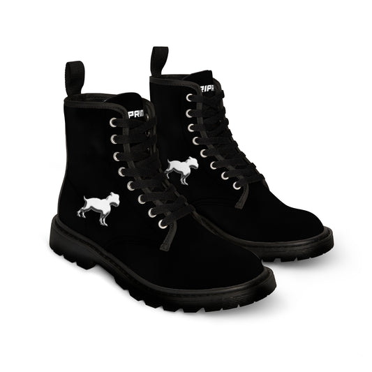 Driprime Streetwear Iconic Quadog TM. Canvas Boots (Men's)