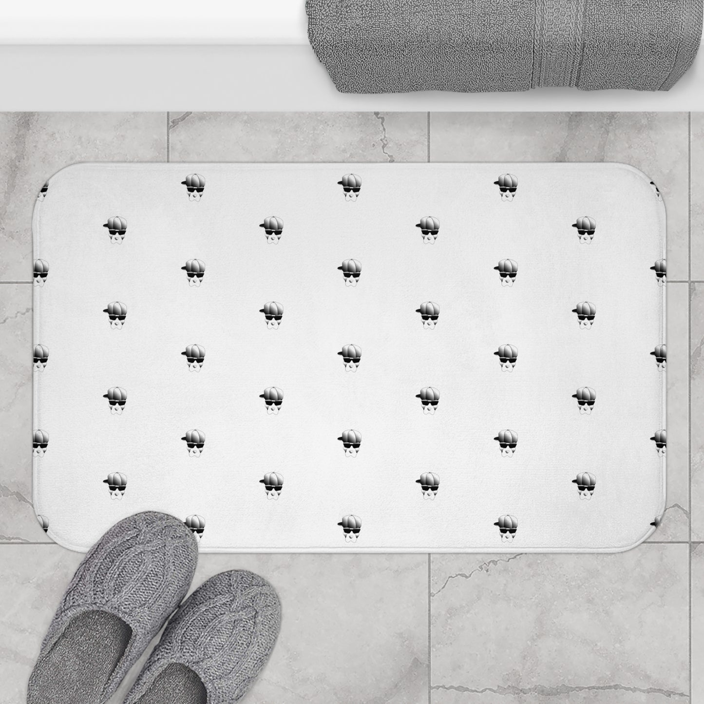 Driprime Streetwear Character DripDecor TM. Bath Mat