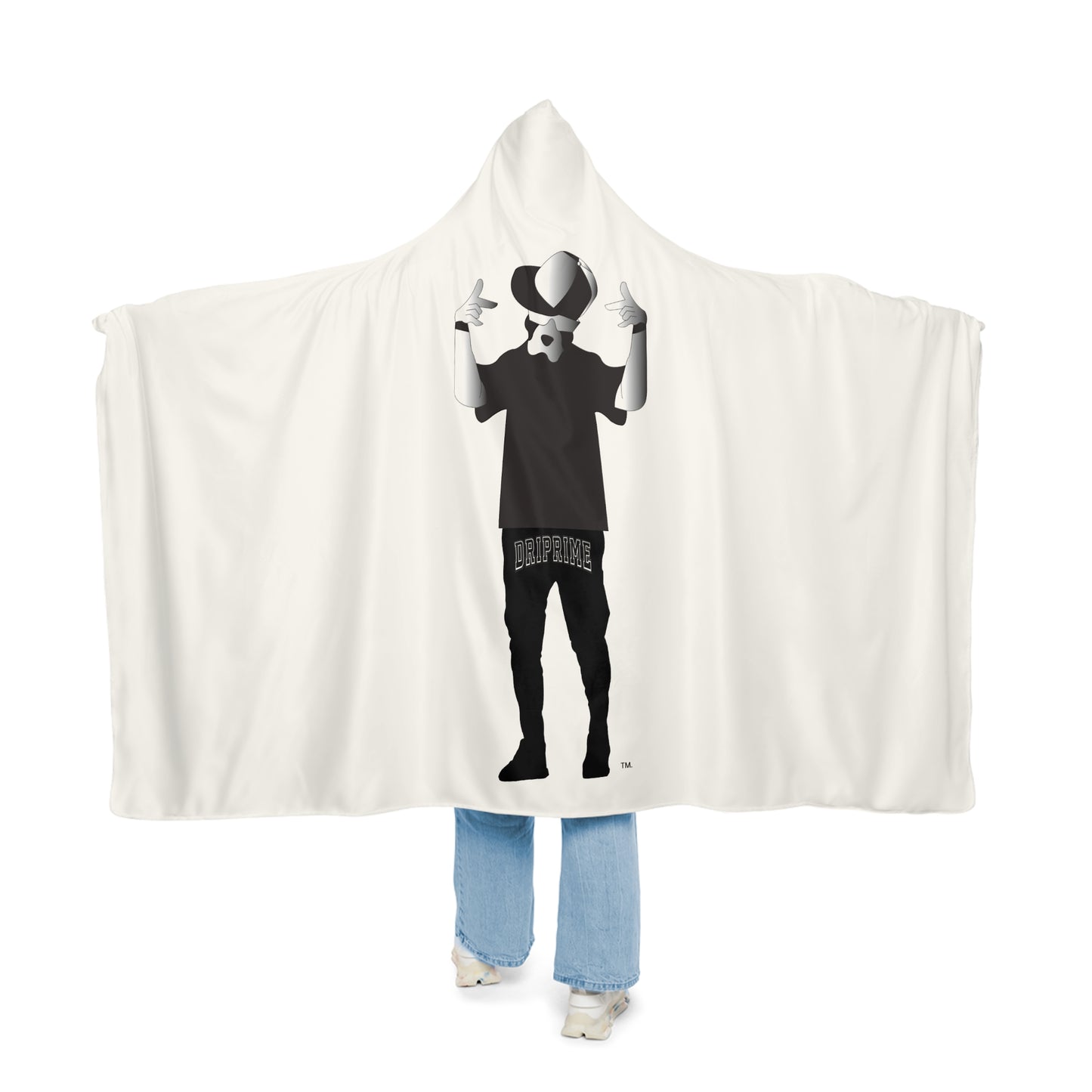 Driprime Streetwear Character TM. Hoodie Blanket (Men's)