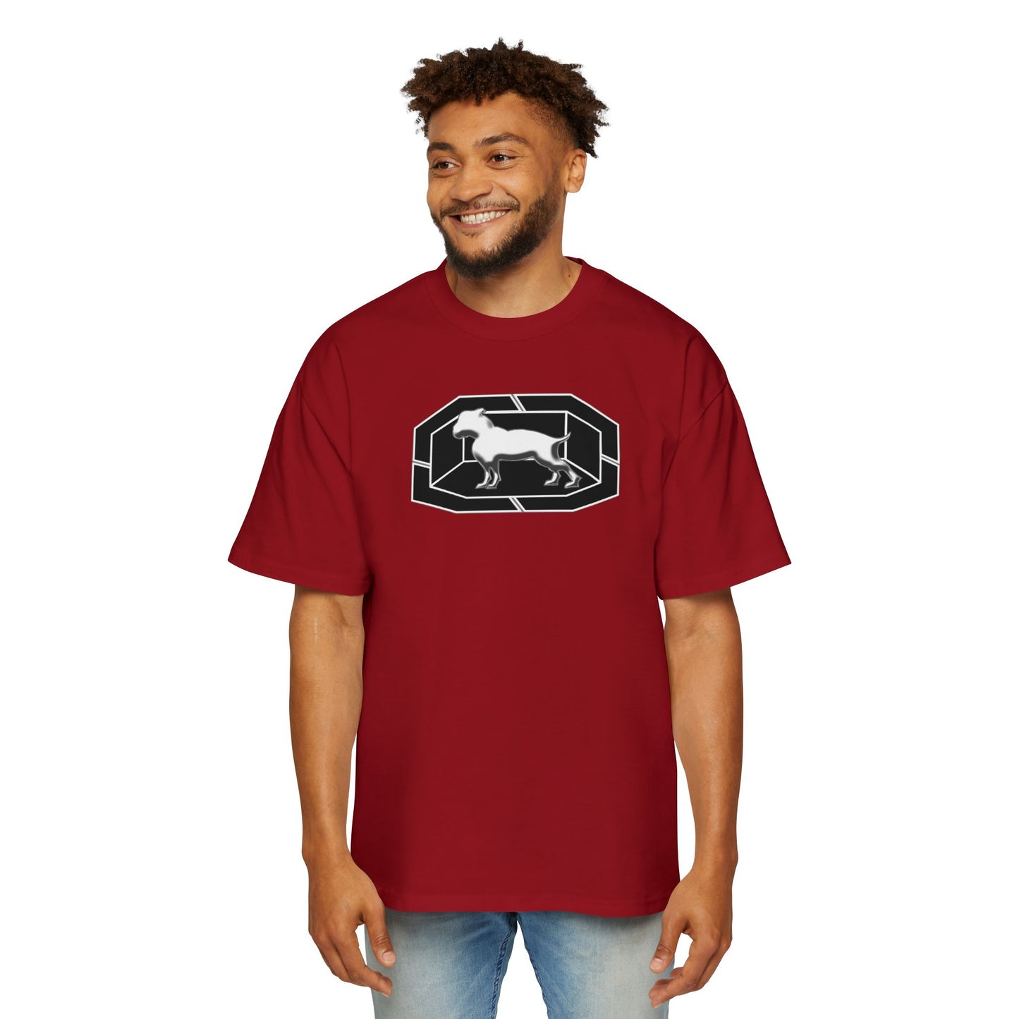 Driprime Streetwear Double Octagon TM. Oversized T-Shirt (Men's)