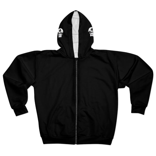 Driprime Streetwear Double SkateDogg TM. Character Zip Hoodie (Men's)