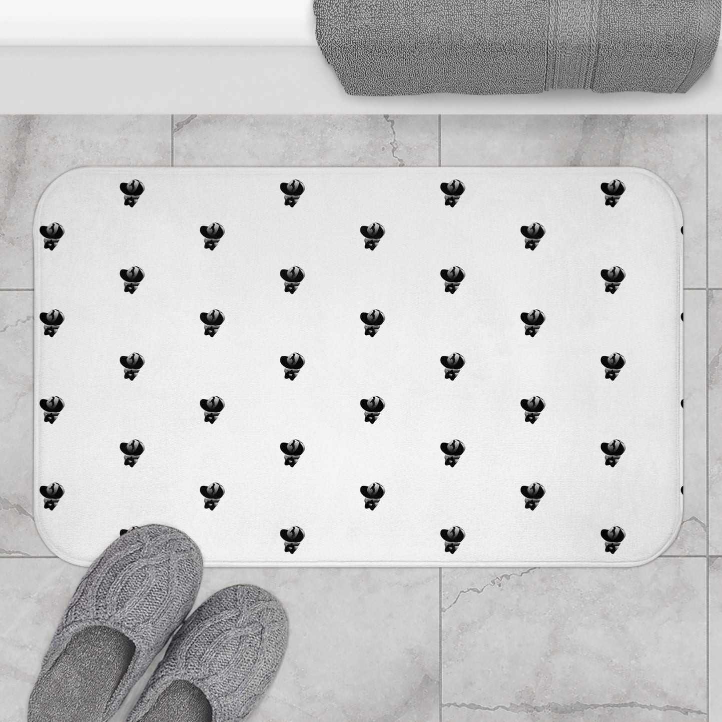 Driprime Streetwear Character DripDecor TM. Bath Mat