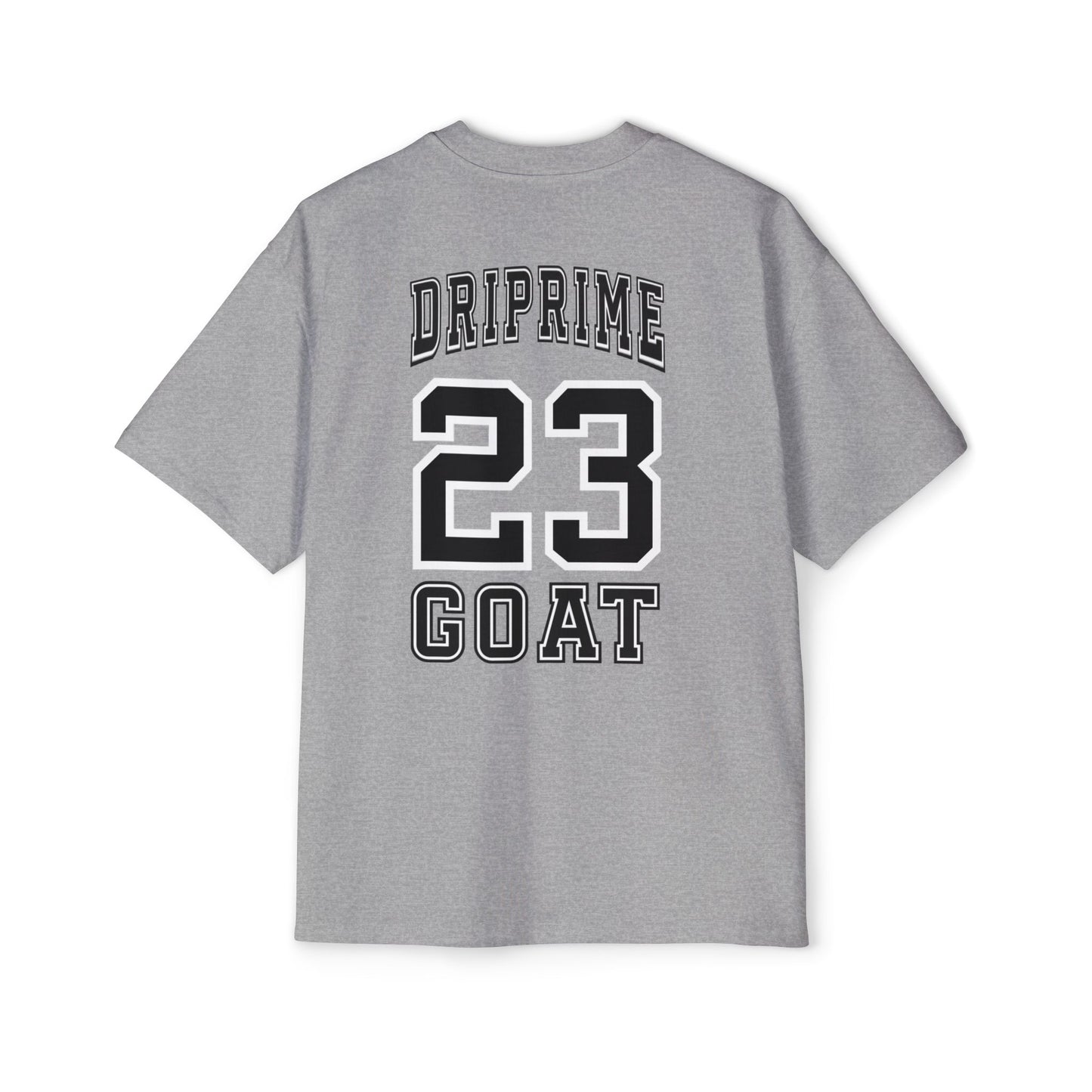 Driprime Streetwear Oversized Boxy T-Shirt 23 Goat (Men's)