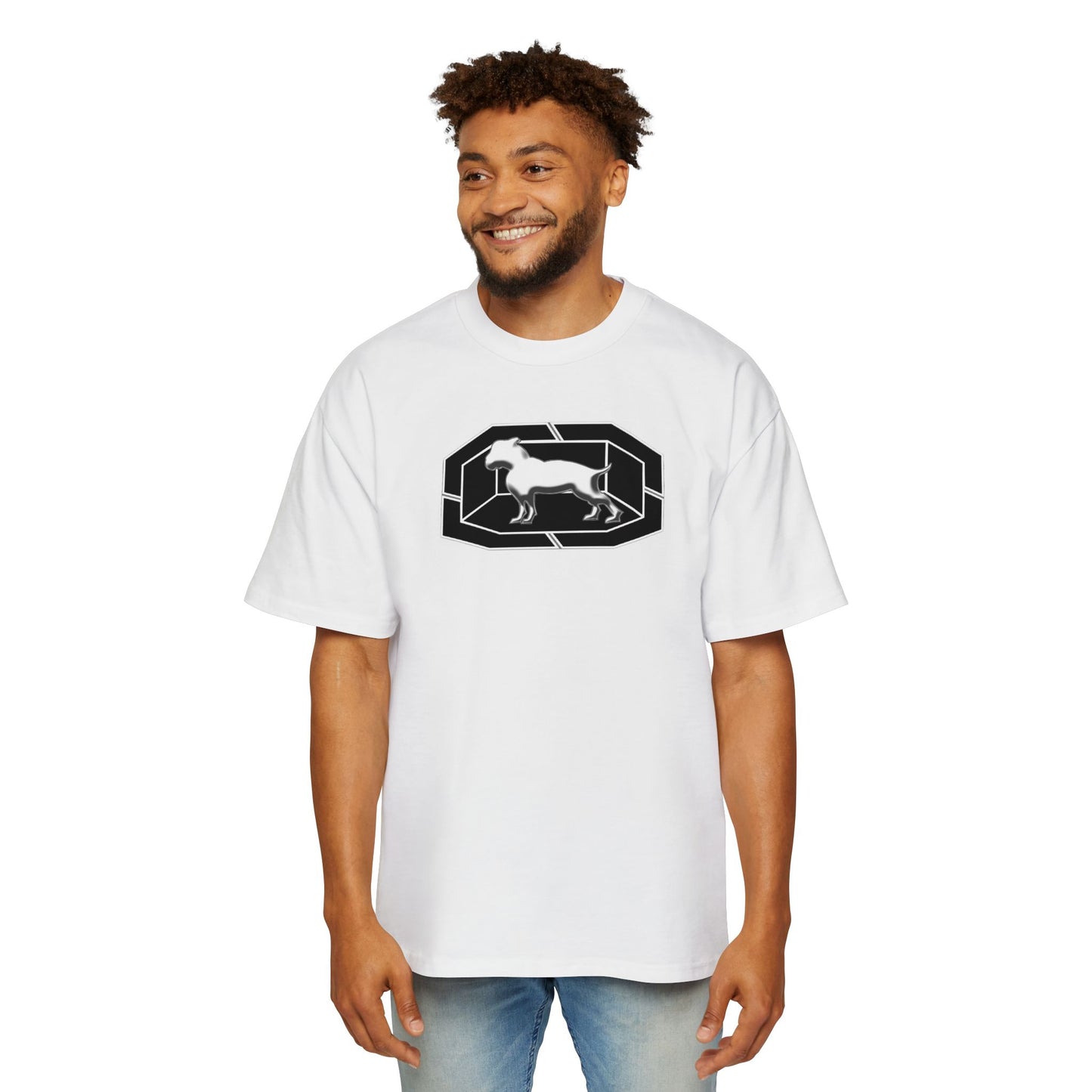 Driprime Streetwear Double Octagon TM. Oversized T-Shirt (Men's)