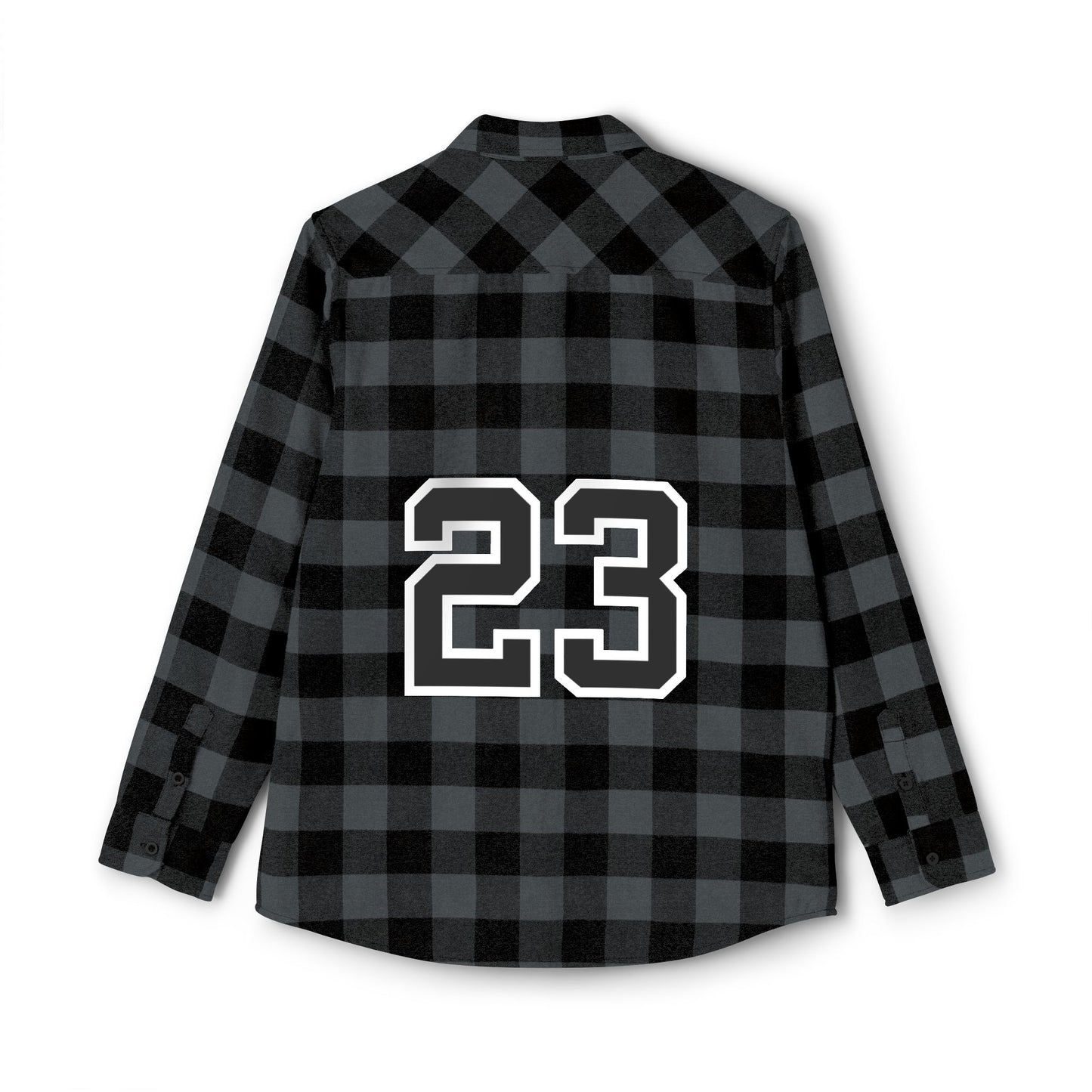 Driprime Streetwear Flannel Shirt Iconic 23 Logo (Men's)