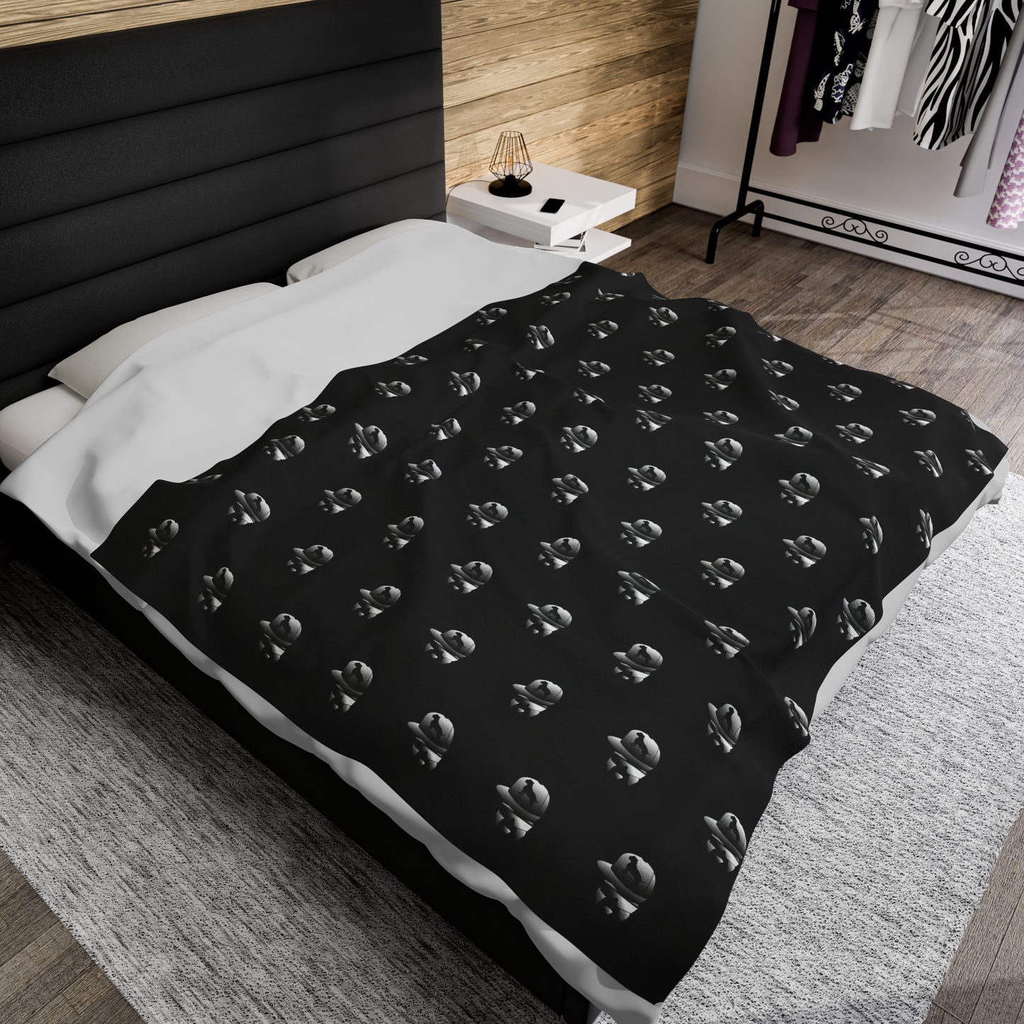 Driprime Streetwear DripDecor TM. Velveteen Plush Blanket