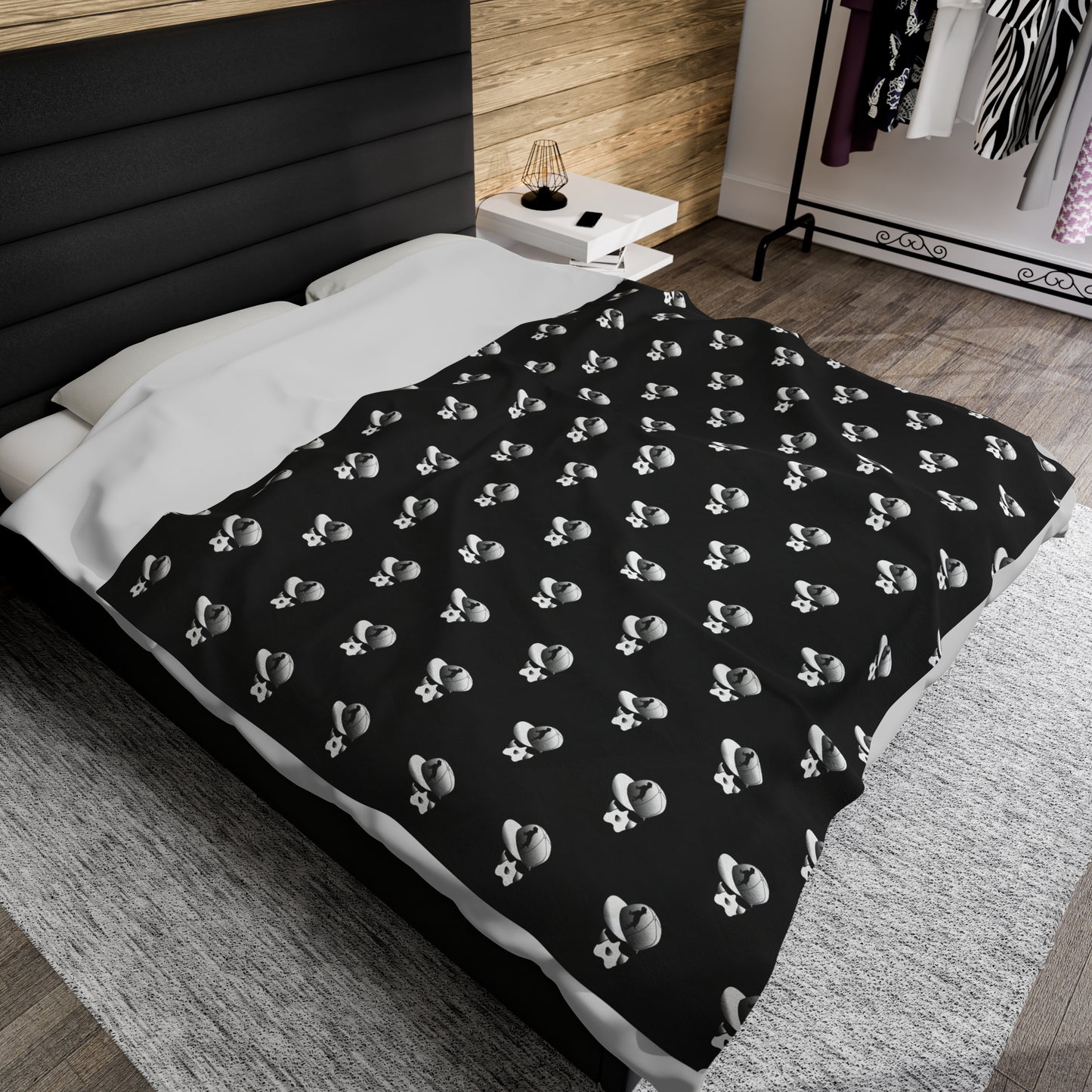 Driprime Streetwear DripDecor TM. Velveteen Plush Blanket