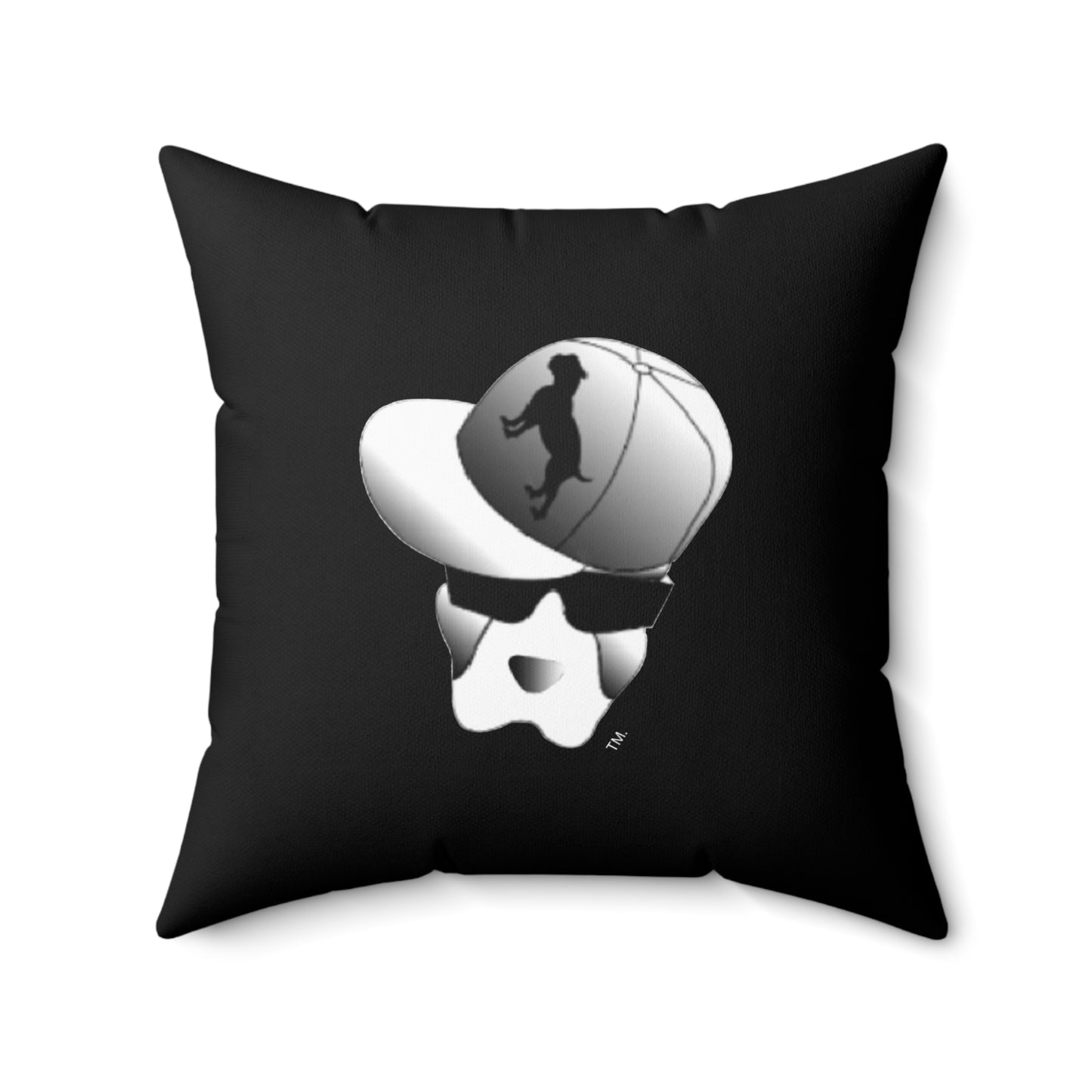 Driprime Streetwear Character DripDecor TM. Polyester Square Pillow