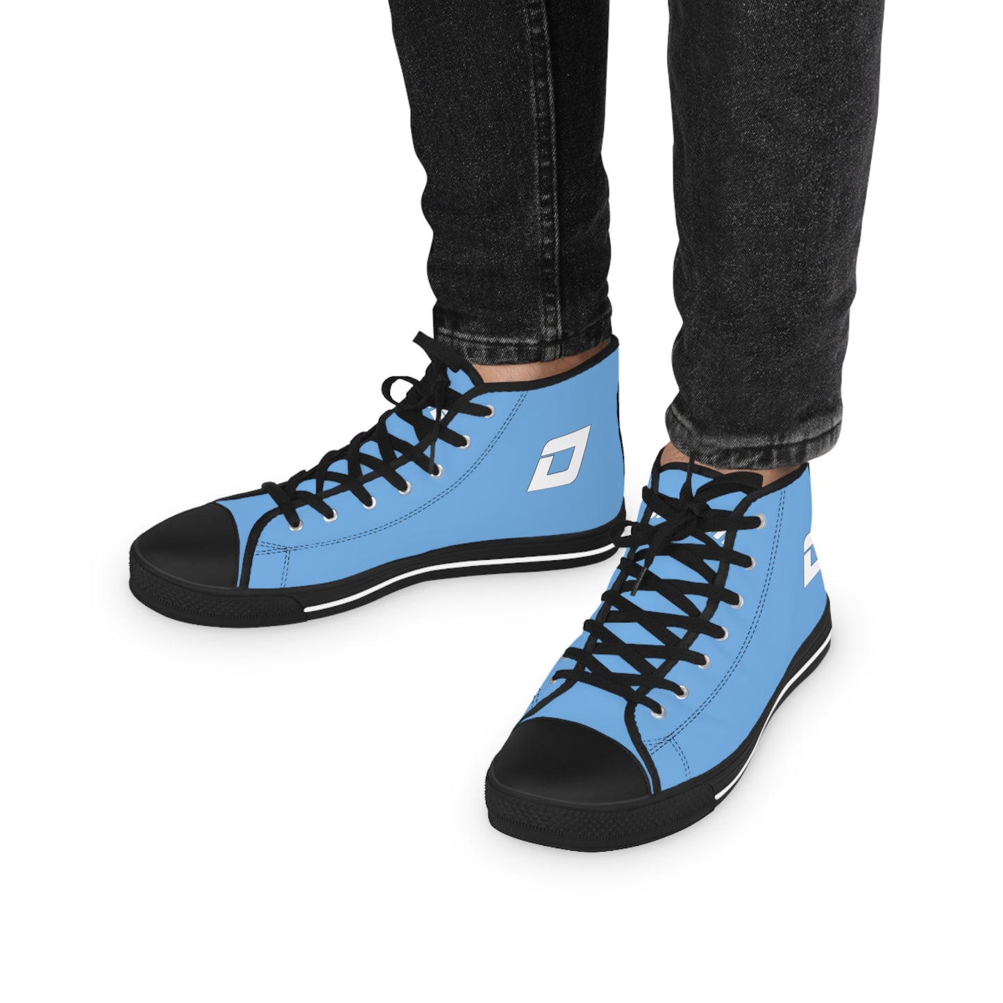 Driprime Streetwear D Slant Reverse Logo TM. High Tops (Men's)