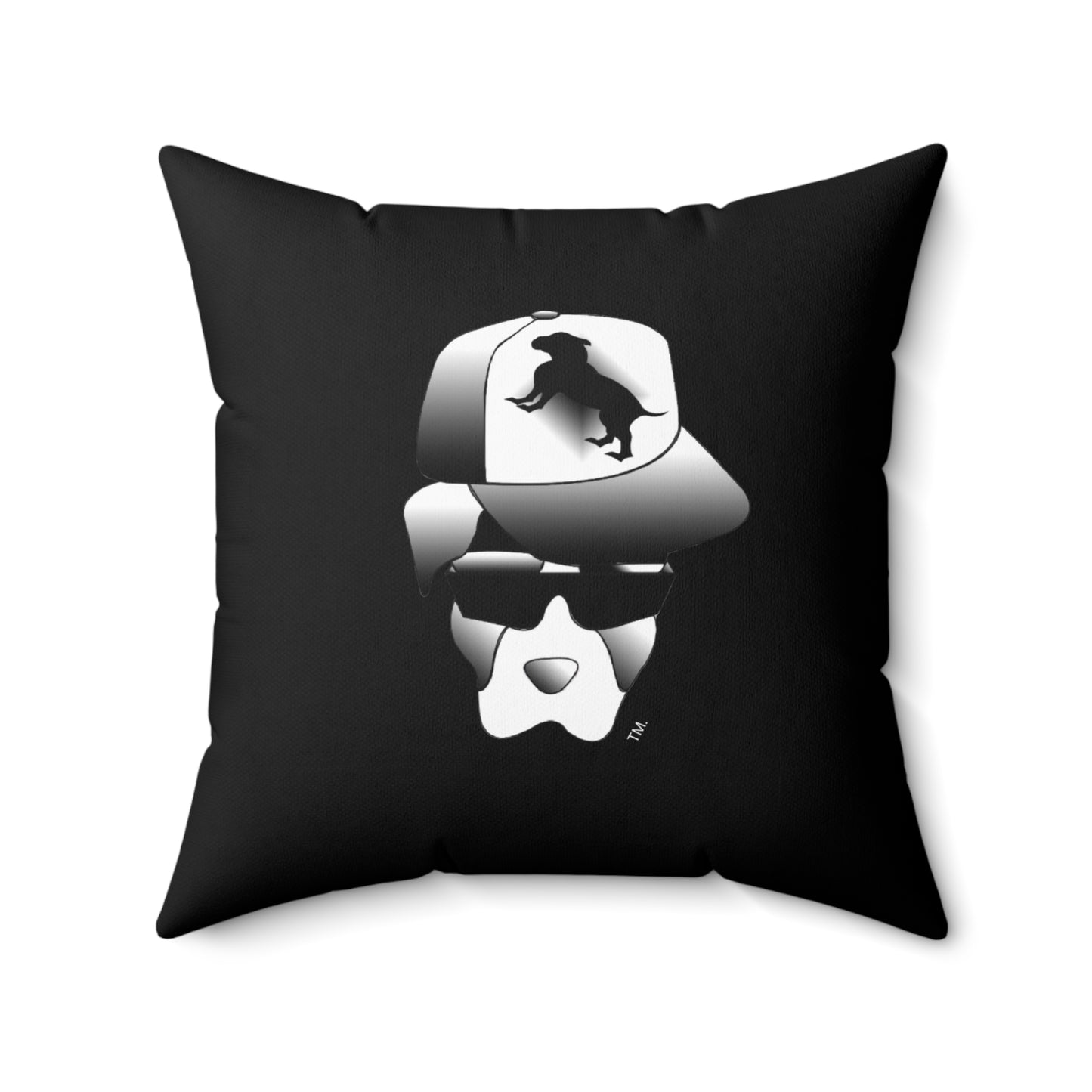 Driprime Streetwear Character DripDecor TM. Polyester Square Pillow