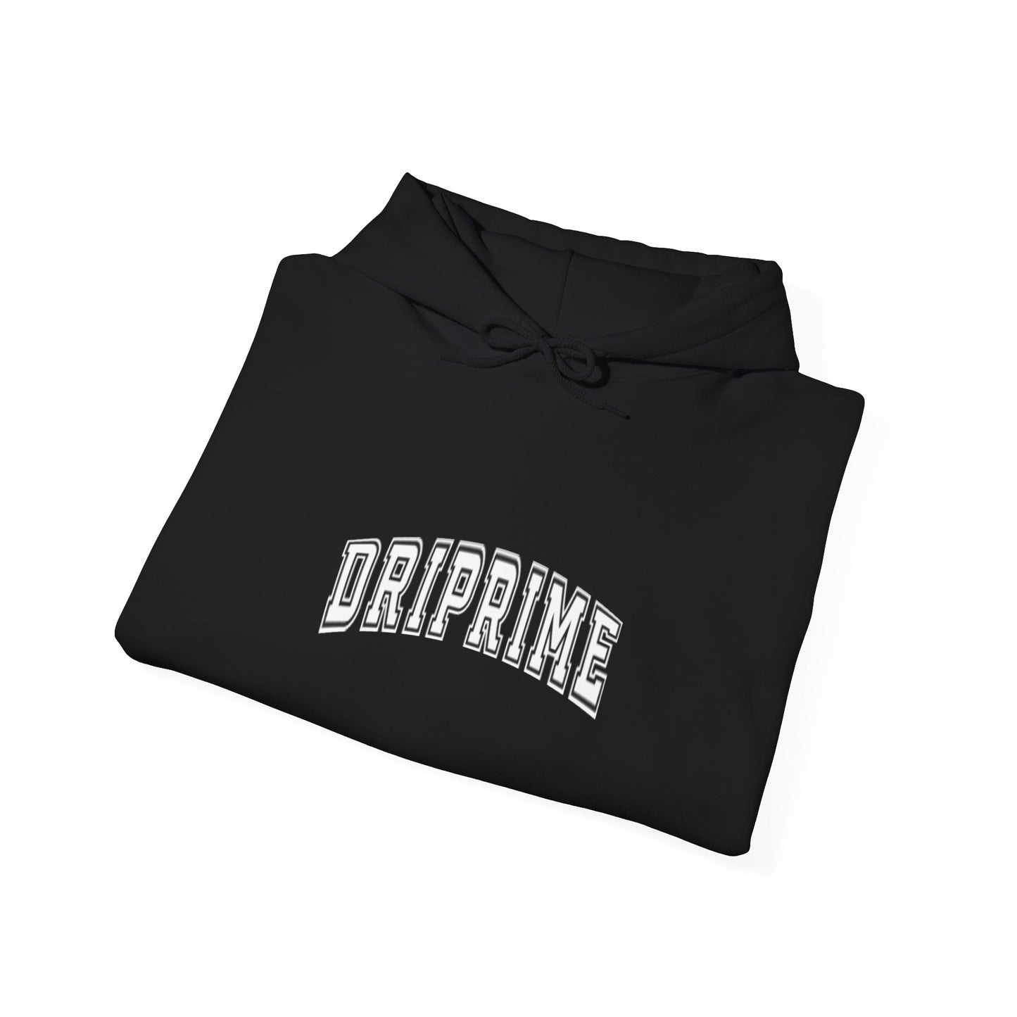 Driprime Streetwear Curve Logo Hoodie (Men's)