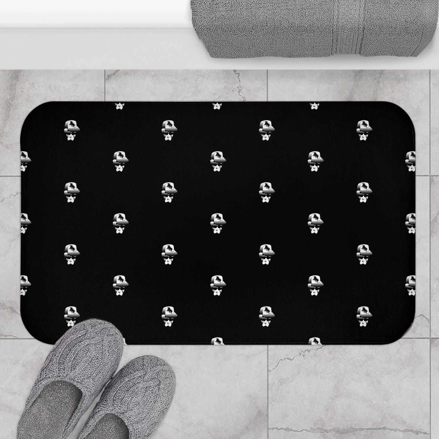 Driprime Streetwear Character DripDecor TM. Bath Mat