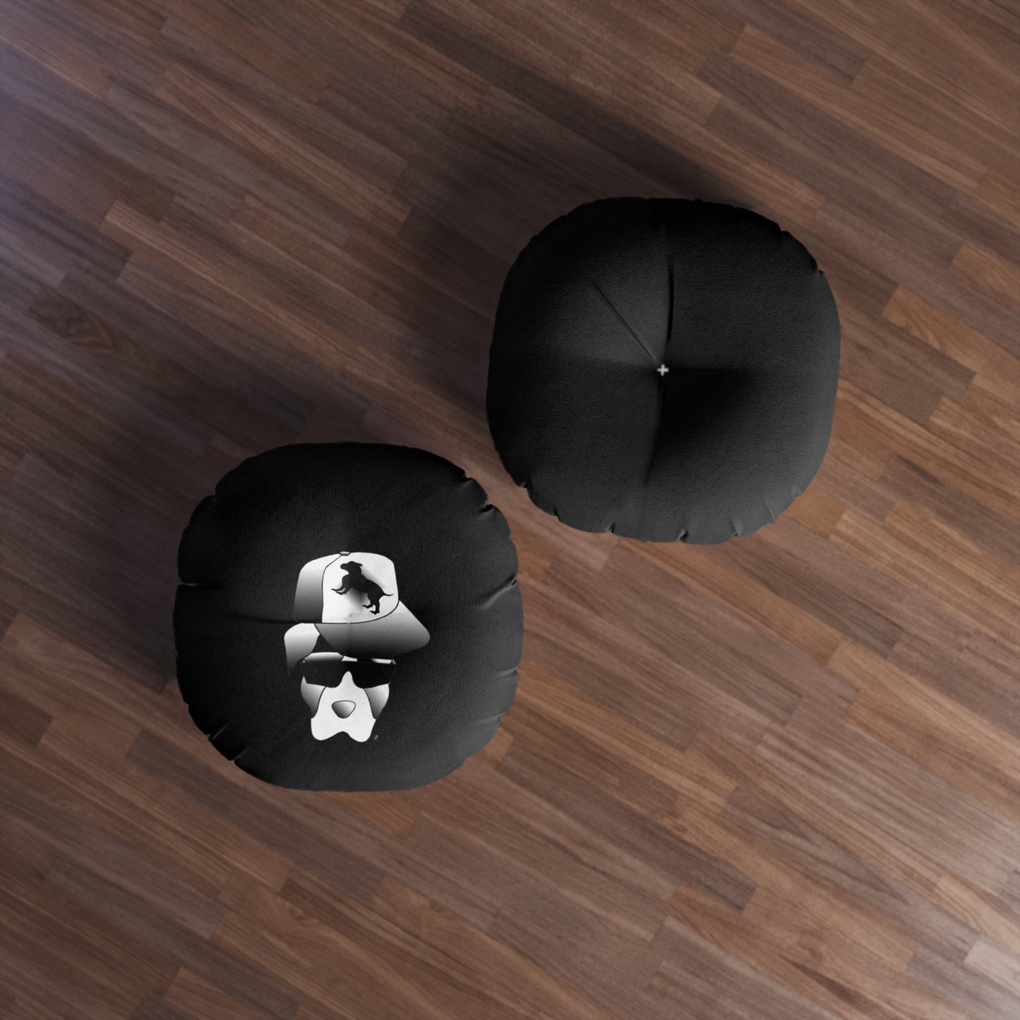 Driprime Streetwear DripDecor TM. Round Tufted Floor Pillow