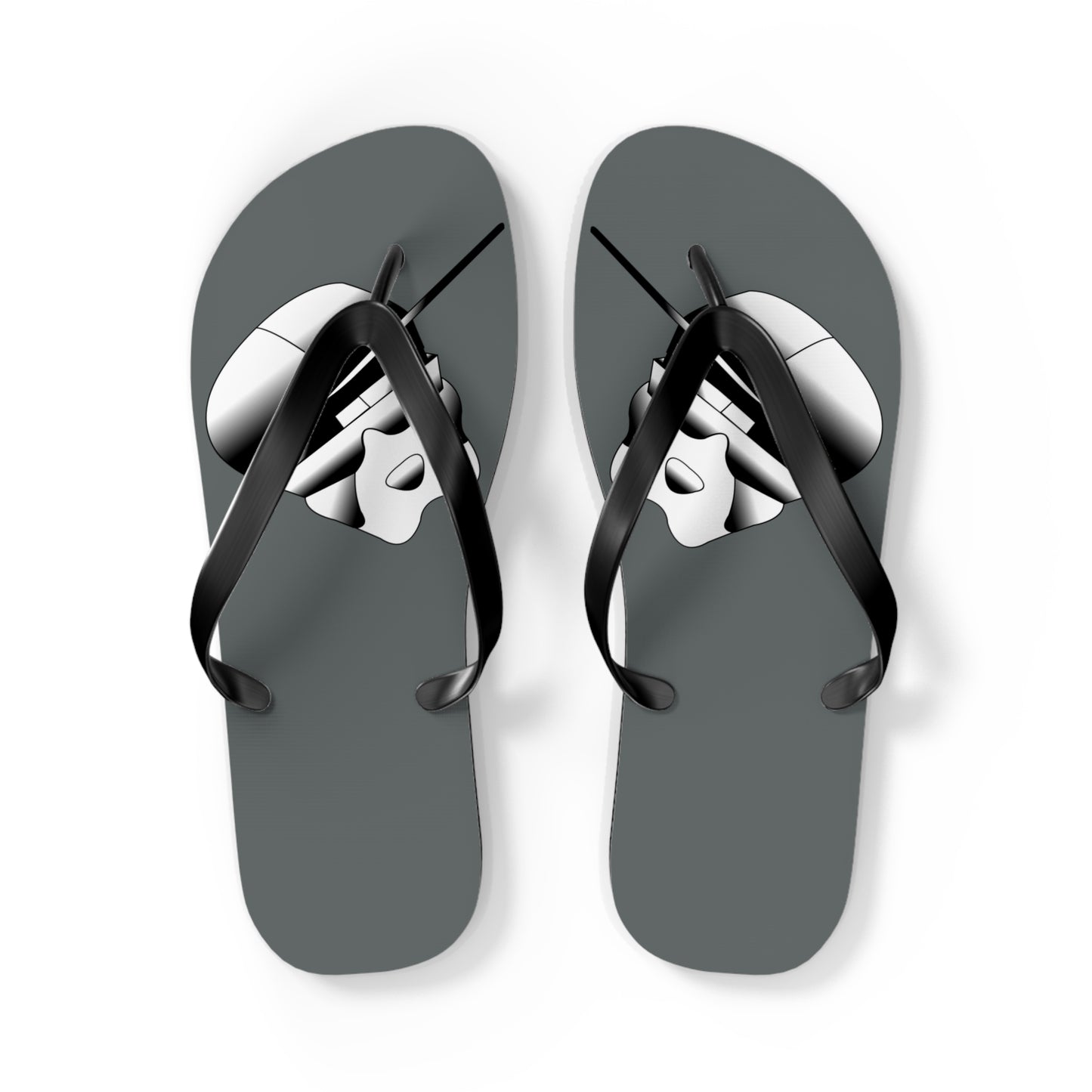 Driprime Streetwear Character Flip Flops (Men's)