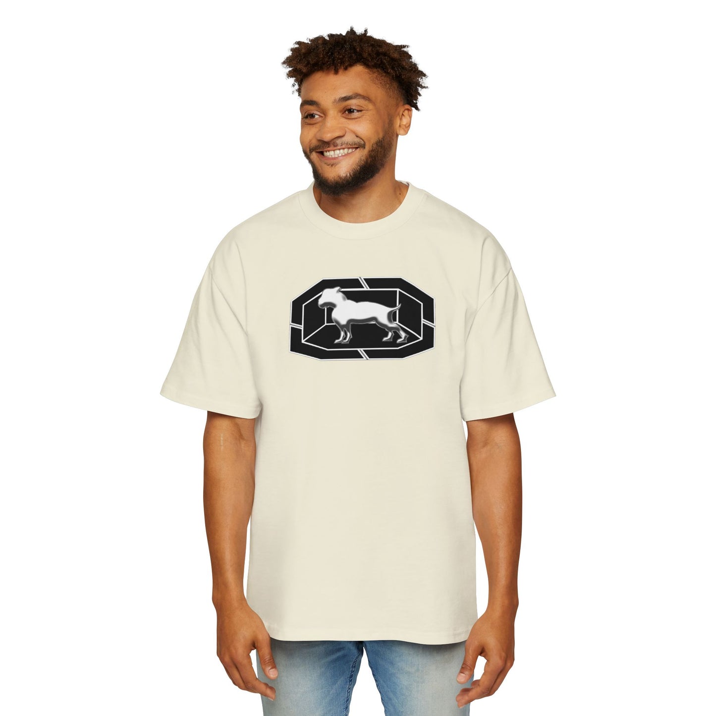 Driprime Streetwear Double Octagon TM. Oversized T-Shirt (Men's)