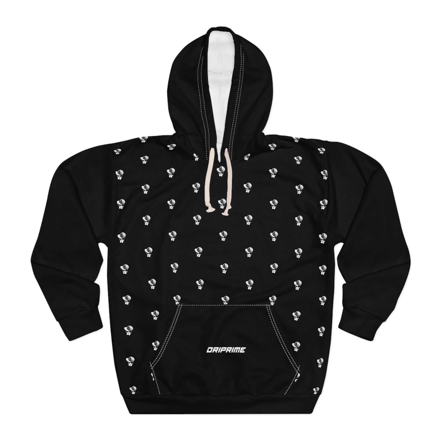 Driprime Streetwear Character TM. Pullover Hoodie (Men's)