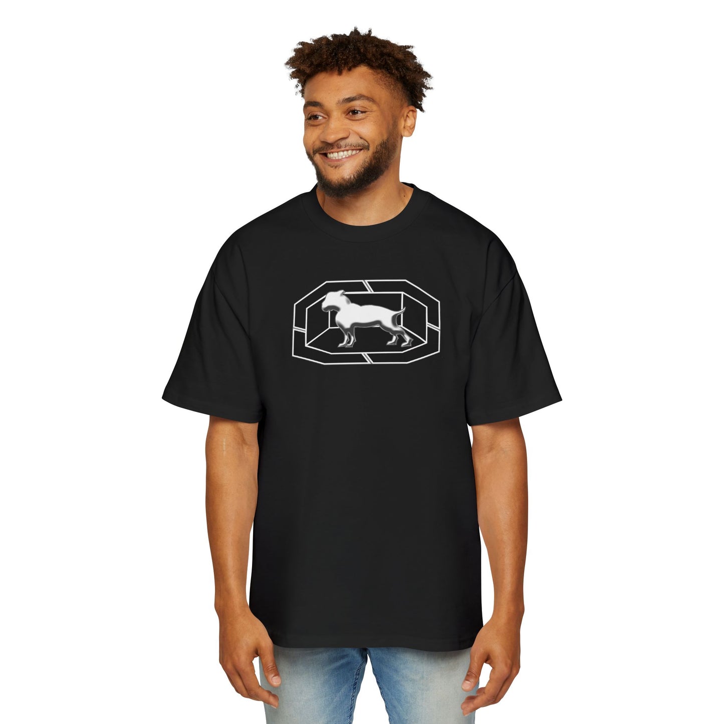 Driprime Streetwear Double Octagon TM. Oversized T-Shirt (Men's)