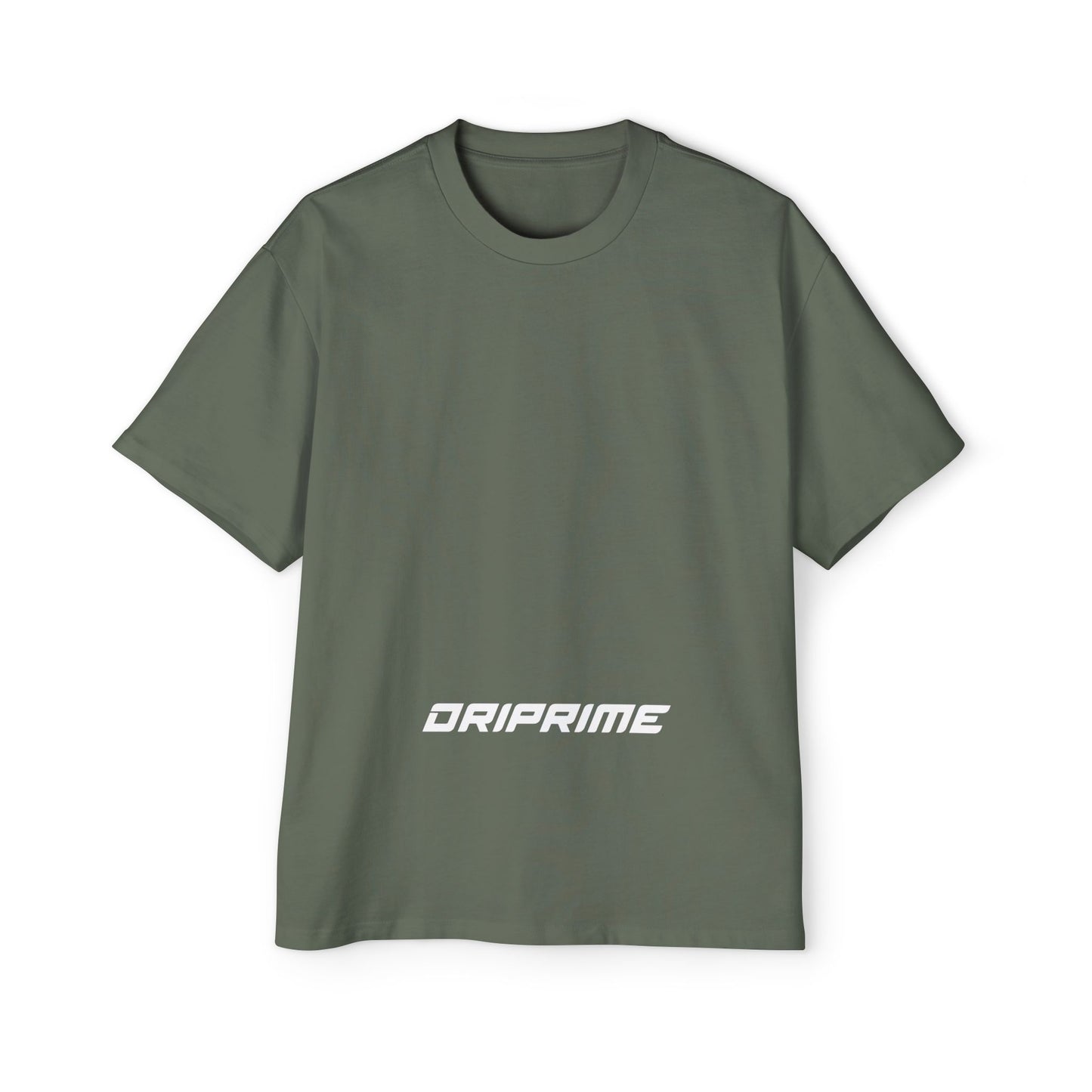 Driprime Streetwear Slant Logo TM. Oversized T-Shirt (Men's)