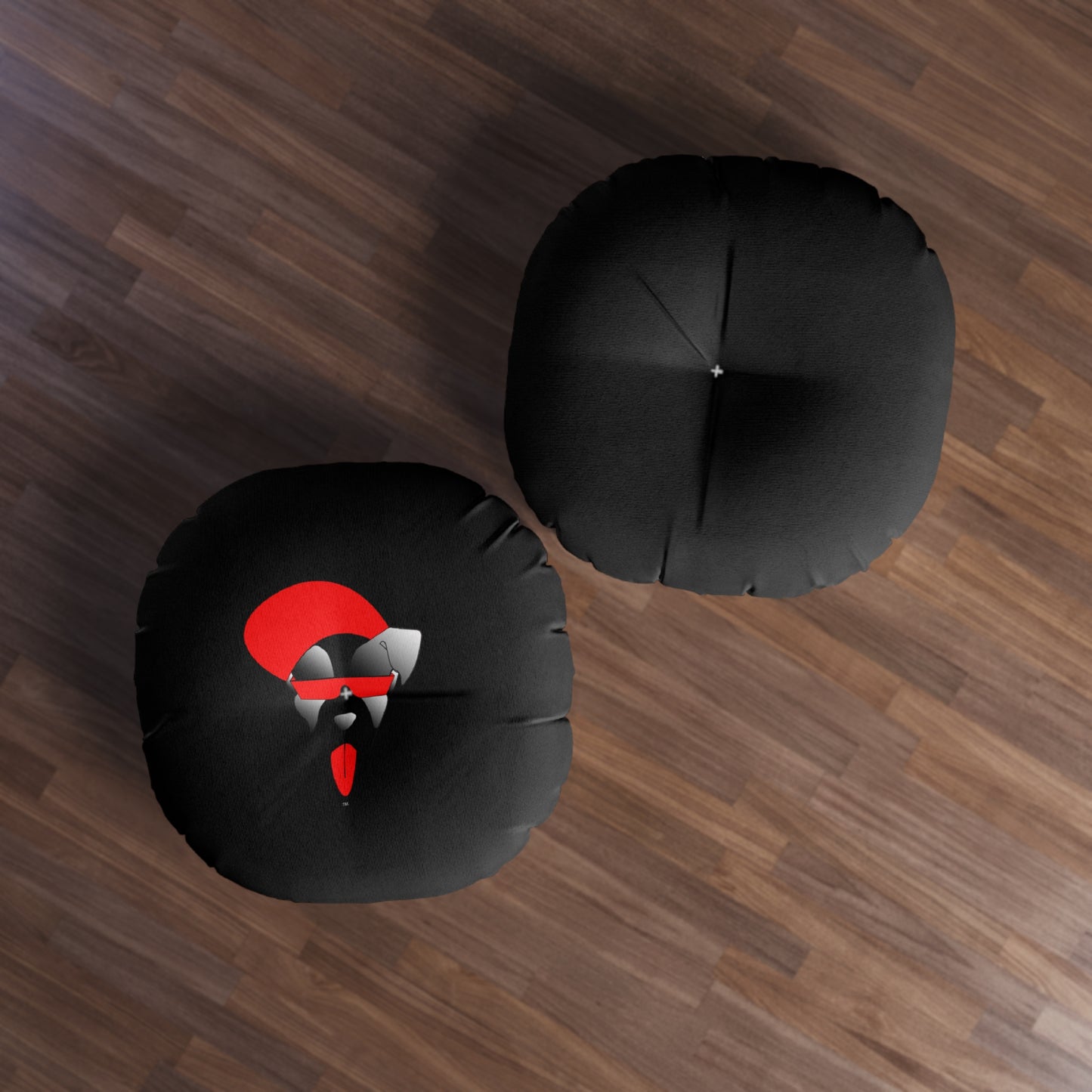 Driprime Streetwear DripDecor TM. Character Round Tufted Floor Pillow