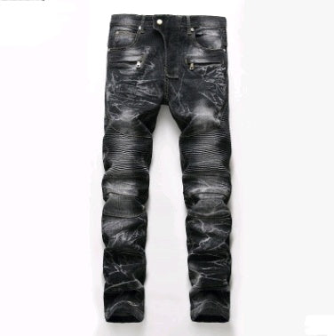 Driprime Streetwear Skinny Straight Jeans (Men's)