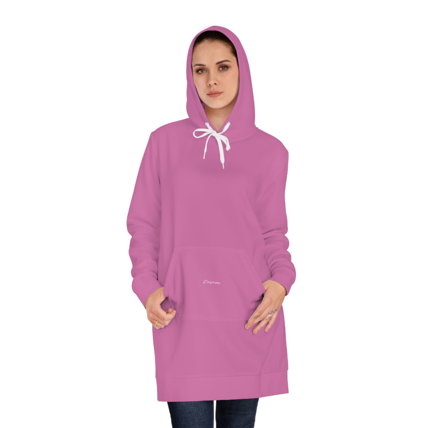 Driprime Streetwear Double D TM. Hoodie Dress (Women's)