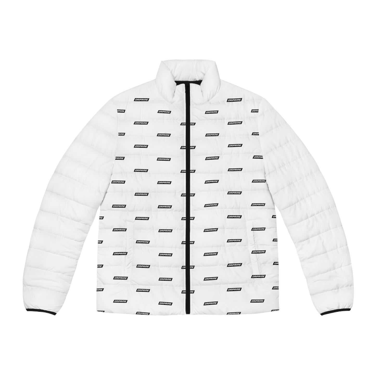 Driprime Streetwear Parallelogram Box Logo TM. Puffer Jacket (Men's)