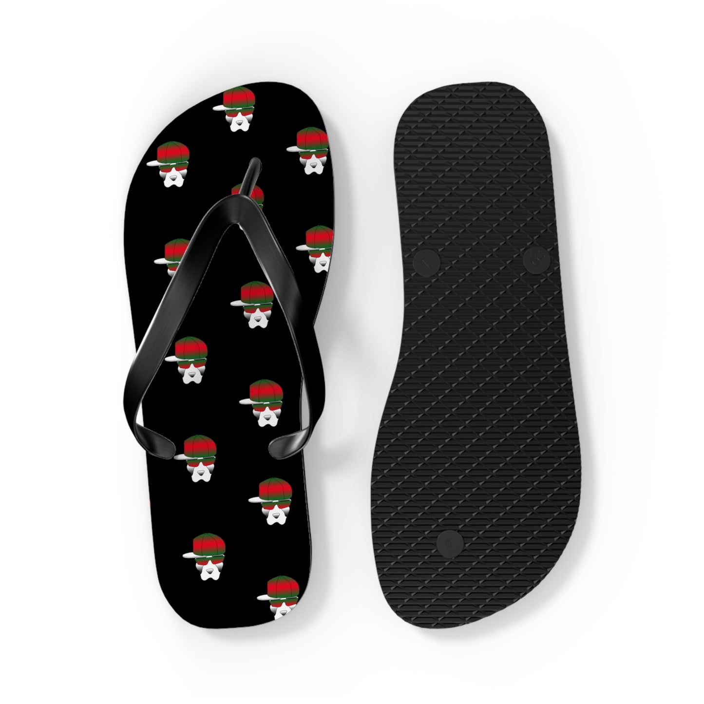 Driprime Streetwear Character Flip Flops (Men's)