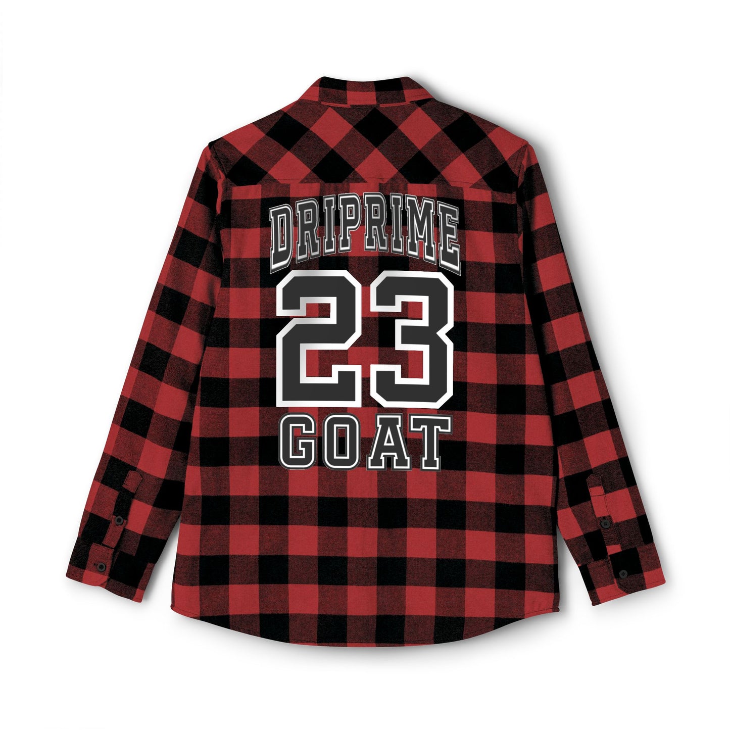 Driprime Streetwear Flannel Shirt 23 Goat (Men's)