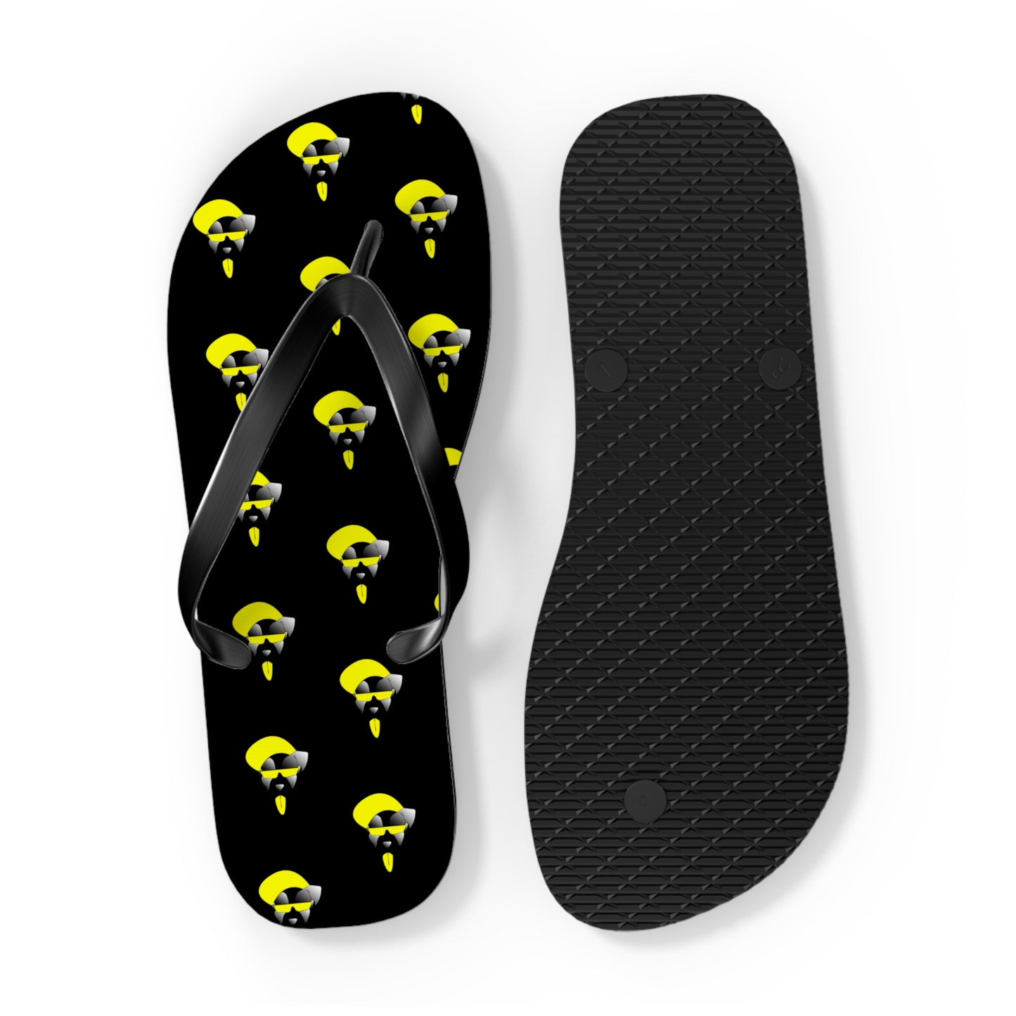 Driprime Streetwear Character Flip Flops (Men's)