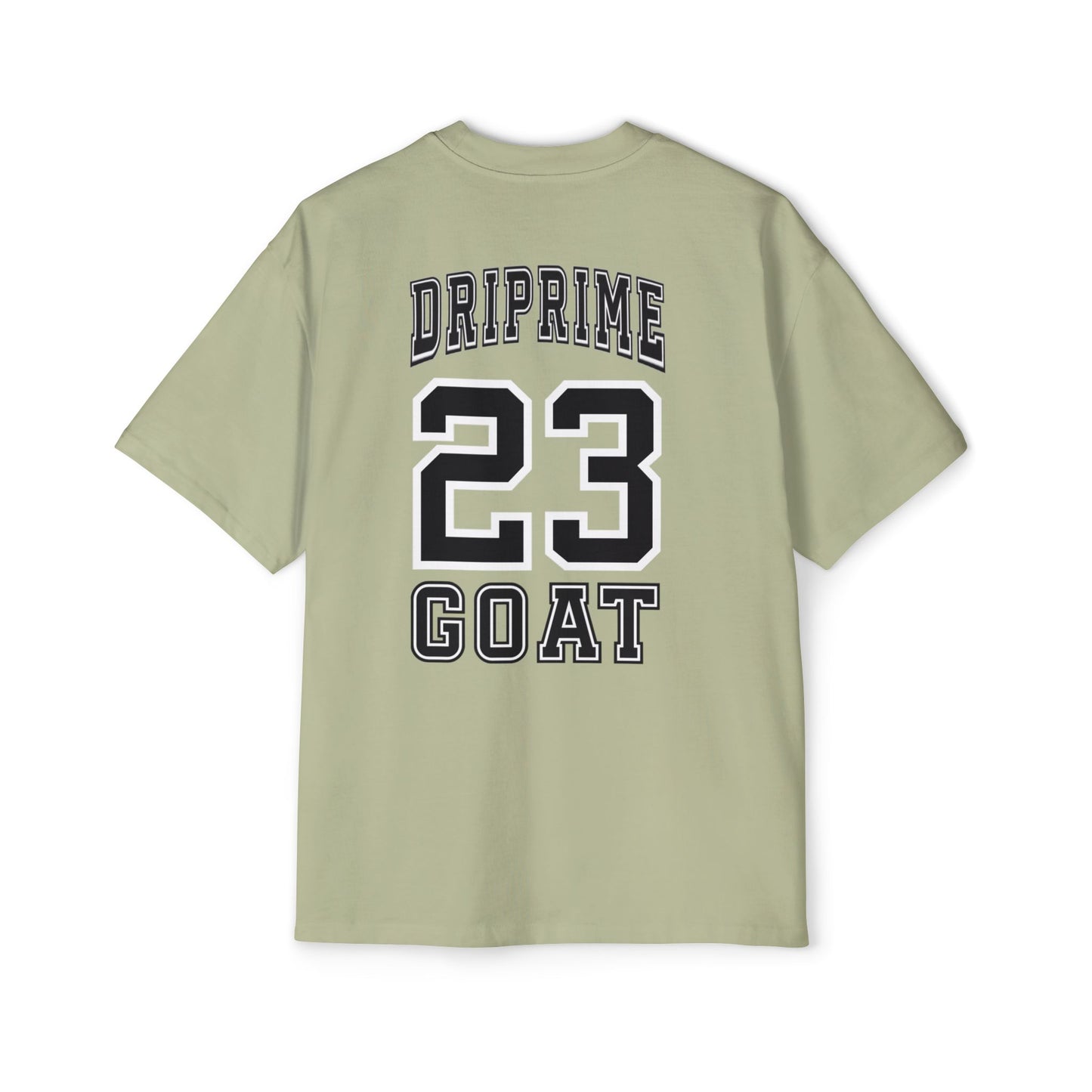 Driprime Streetwear Oversized Boxy T-Shirt 23 Goat (Men's)