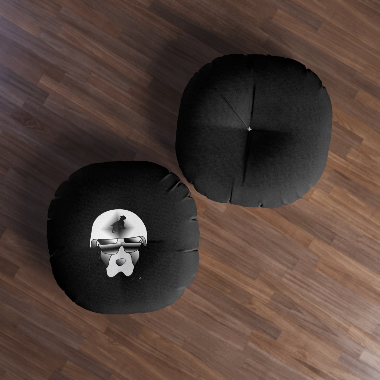 Driprime Streetwear DripDecor TM. SkateDogg TM. Round Tufted Floor Pillow