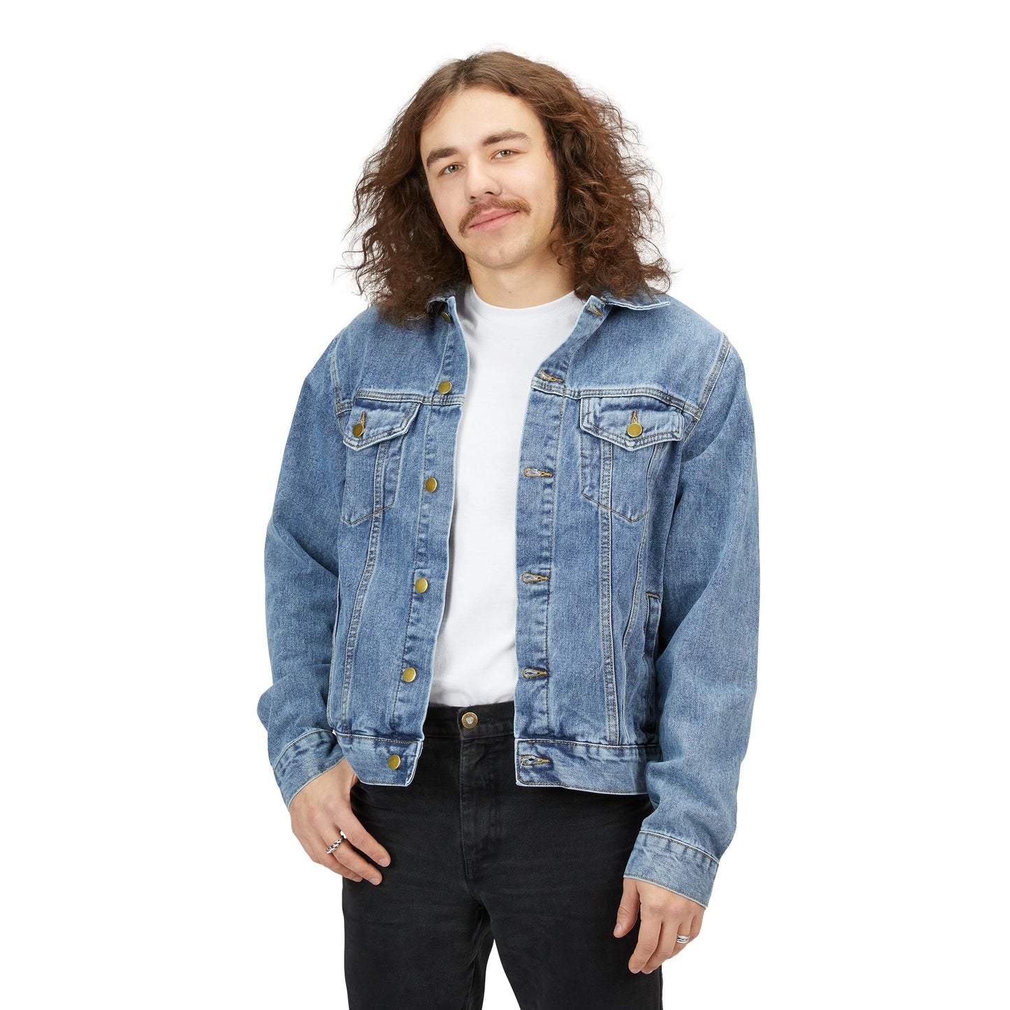 Driprime Streetwear Character TM. Denim Jacket (Men's)