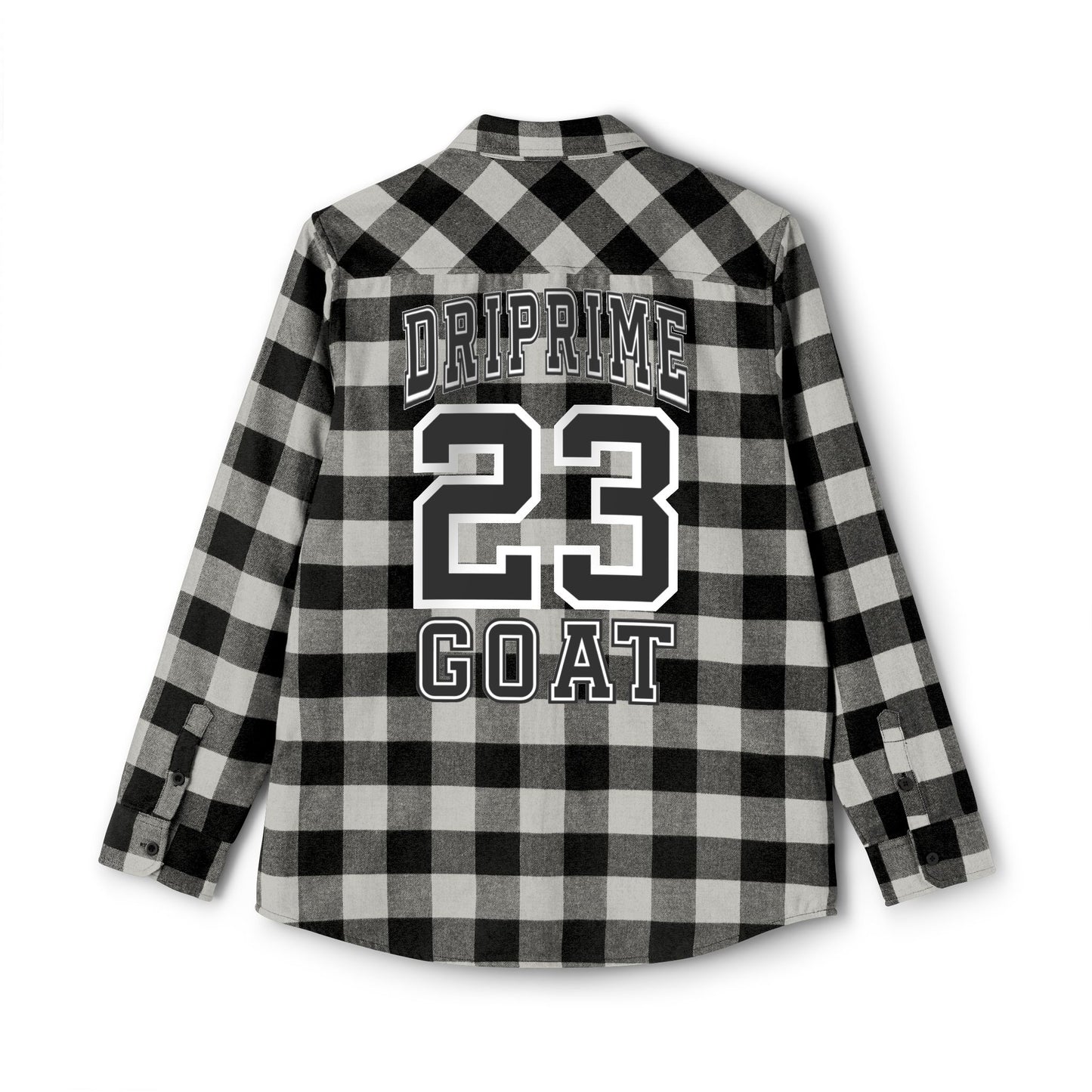 Driprime Streetwear Flannel Shirt 23 Goat (Men's)