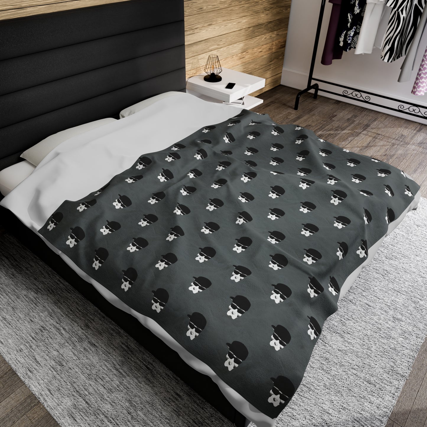 Driprime Streetwear DripDecor TM. Velveteen Plush Blanket