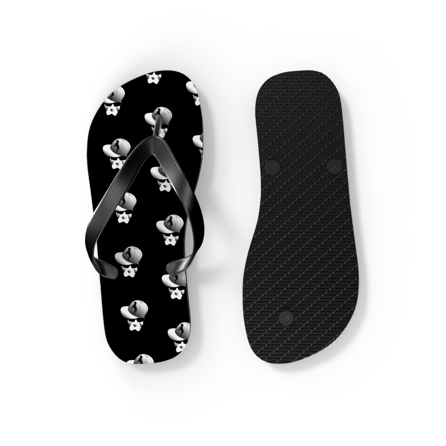 Driprime Streetwear Character Flip Flops (Men's)