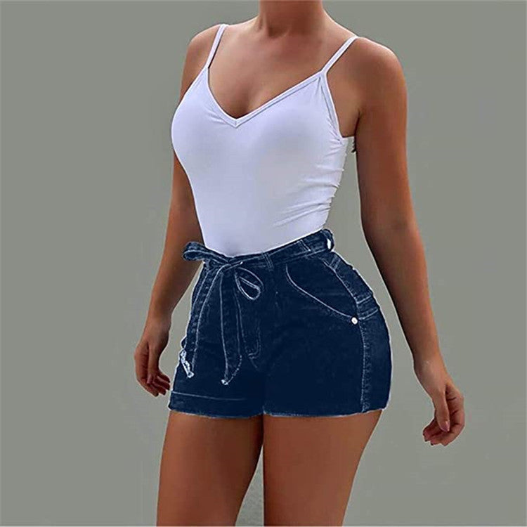 Driprime DimePiece TM. Ripped Denim Shorts (Women's)