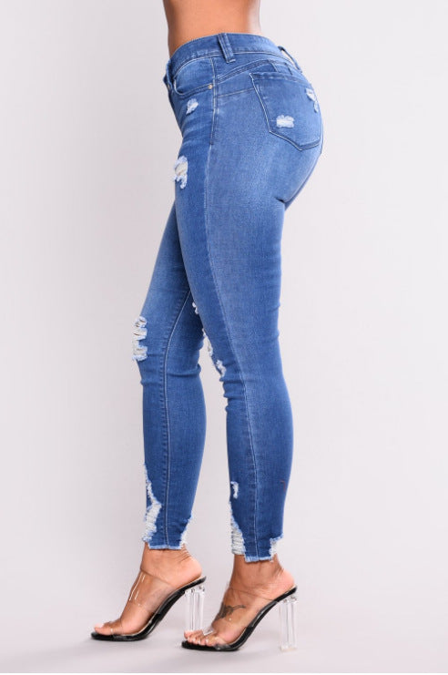 Driprime Bootylicious TM. High-Waisted RipStretch TM. Skinny Jeans (Women's)