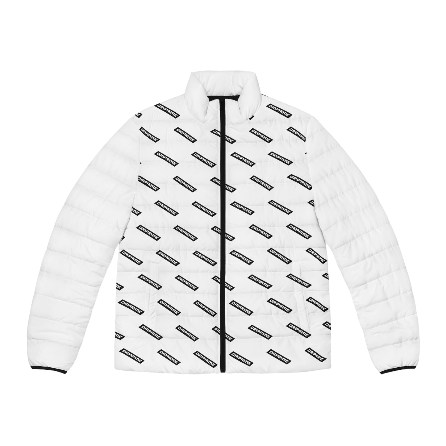 Driprime Streetwear Parallelogram Box Logo TM. Puffer Jacket (Men's)